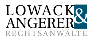 Logo des Unternehmens Lowack & Angerer aus Bayreuth / Kulmbach, Rechtsanwälte aus Oberfranken, Geschäftsführer Gert Lowack